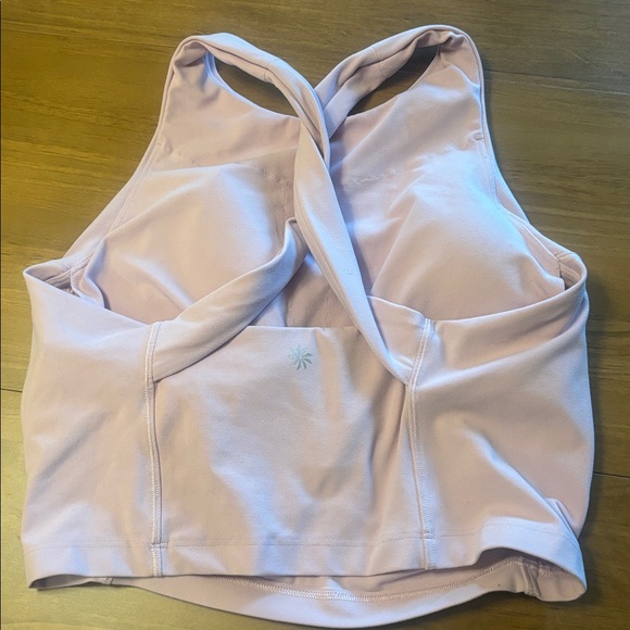 Athleta Soft Pink High Coverage Sports Bra - Picture 3 of 3